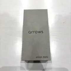 arrows Alpha M08 ブラック 未開封品　新品のサムネイル