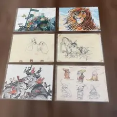 ディズニー　アート展　ポストカードセット