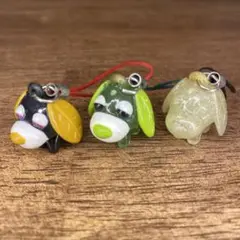 お茶犬 ストラップ ×3種セット