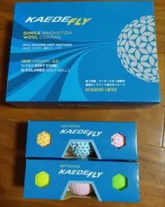 KAED E FLY（カエデフライ）ゴルフボール　６球セットのサムネイル