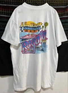 プリントTシャツ 古着 80s シングル 推定USA製 XL 白 20821 - メルカリ