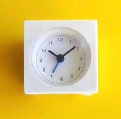 イケア 置時計 ホワイト IKEA アラームクロック VACKIS 廃盤モデル