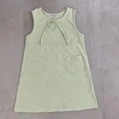 サッコ〇SACCO ★ワンピース 120 総柄　緑　花柄　子供服 キッズ