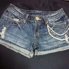 【USED】CECIL McBEEデニムショートパンツ