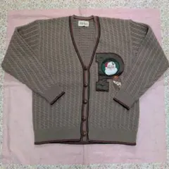 【超美品】金子功ピンクハウス　サンタ刺繍Pワッペン付きカーディガン　稀少のサムネイル