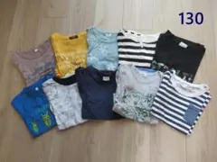 男の子130cm半袖トップス10枚セット■コムサイズムなど