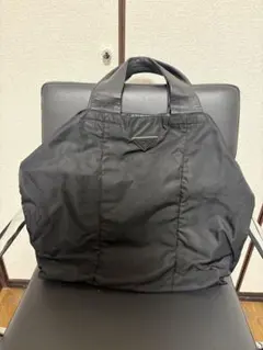 PRADA ナイロン トートバッグ ブラック A4 大容量 Y2K 00s 黒 PRADA ナイロン トートバッグ ブラック A4 大容量 Y2K 00s 黒 - メルカリ