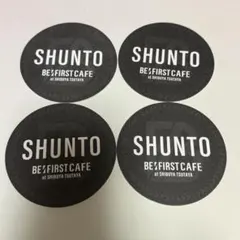 LEO 直筆サイン入りコースター BE:FIRST CAFE 即購入◎ BE:FIRST CAFE コースター 6人 まとめ売り - メルカリ