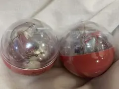 リルリンリン　カプセルトイ　青　赤