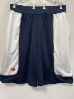NIKE ジョーダンバスケットボールパンツ ネイビー×ホワイト