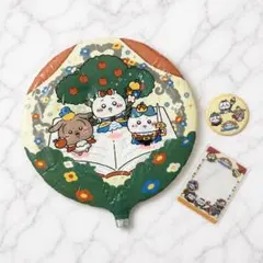 ちいかわぽけっと 特典 スタンプラリー 缶バッジ クリアカード バルーンちいぽけ