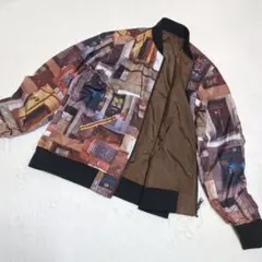 男女兼用/美品/ グラニフ/ブルゾン/リバーシブル/ メニードアーズ/女性М〜Ｌ