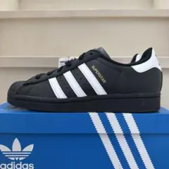 adidas SUPERSTAR ブラック/ホワイト 23.5cm