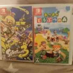 スプラトゥーン3 & あつまれ どうぶつの森 セット