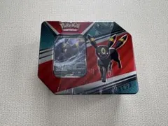 英語版 ポケカ 블래키 V ヒーロー缶 限定版