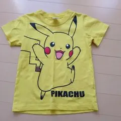 ポケモン ピカチュウ 半袖Tシャツ イエロー