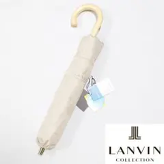 【新品タグ付き】ランバンコレクション 晴雨兼用折りたたみ中傘 花柄楽折STYLE