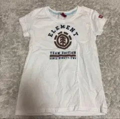 ELEMENT Tシャツ ホワイト ロゴプリントのサムネイル