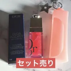 ディオールアディクトリップグロウオイル072 フィズィーピンク キーリング