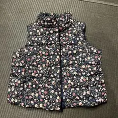 【美品】Ralph Lauren 花柄ダウンベスト