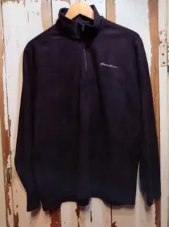 ☆US古着エディバウアー/ハーフジップフリース/フリース/L