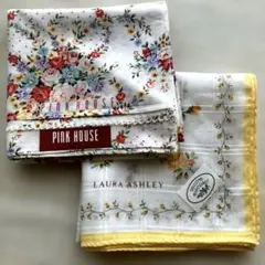 PINK HOUSE / LAURA ASHLEY 花柄ハンカチセットのサムネイル