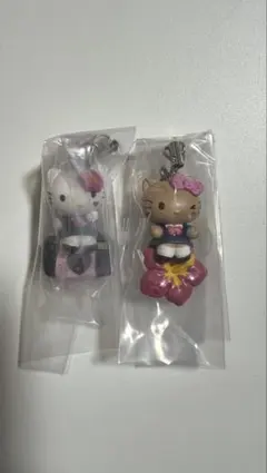 ハローキティ・マイメロディ ストラップセット