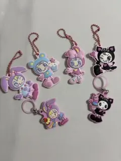 Mezzo Piano ぷっくりめじるしアクセサリー ×カプセルラバーマスコット
