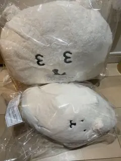 ナガノキャラクターズ ふわもち くまだらけ ぬいぐるみくじ C賞 D賞 セット