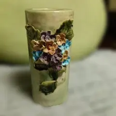 Moorcroft 花瓶 フラワーベース 陶器 アネモネ 置物 アンティーク ③