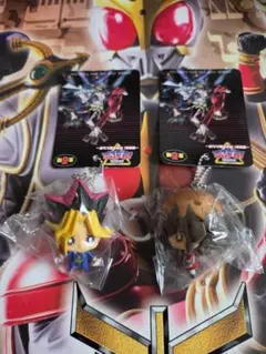 遊戯王　武藤遊戯　遊戯十代　ディフォルメボールチェーン