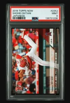 PSA9】2018 TOPPS HERITAGE 大谷翔平 RC - メルカリ