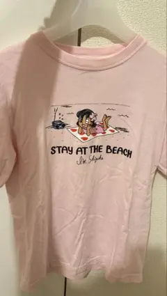 I'm Doraemon しずかちゃん 半袖Tシャツ ピンク Sのサムネイル