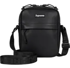 Supreme Leather Shoulder Bag 