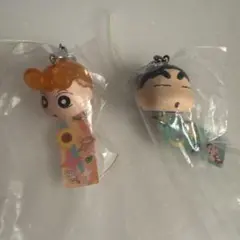 クレヨンしんちゃん　ゆらゆらフェイスミニチャームしんちゃん、ひまわり