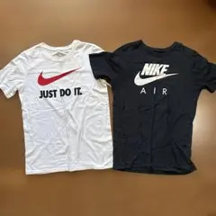 Nike Tシャツ 2枚セット ホワイト ブラック L