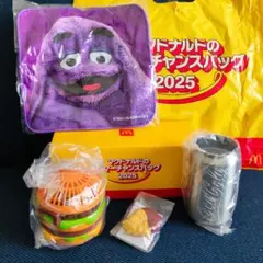 【新品・匿名配送】マクドナルド　サマーチャンスバッグ　グッズ３点 グリマス