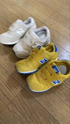 New Balance ニューバランス373 キッズスニーカー 2足セット