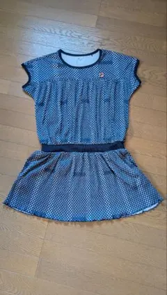 Mcrown テニスウェア ワンピース 水色 M - メルカリ