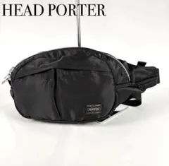 PORTER ポーター　HEAD PORTER タンカー 黒 ボディバッグ