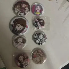 僕のヒーローアカデミア 麗日お茶子 缶バッジ 8点セット