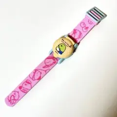 すみっコぐらし　デジタル　腕時計　ピンクベルト