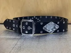 GRANCY スタッズデザインレザーベルト GRANCY ベルト 「GRANCY」スタッズデザインレザーベルト / Studded