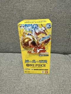 ワンピースカード　神の島の冒険BOXテープ付き