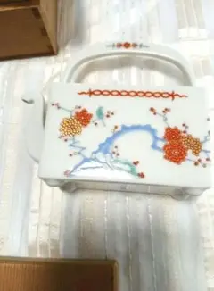 《※蓋割れ》 深川製磁　醤油さしのサムネイル