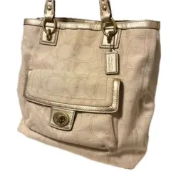 Coach Signature Toto Bag turn rock
