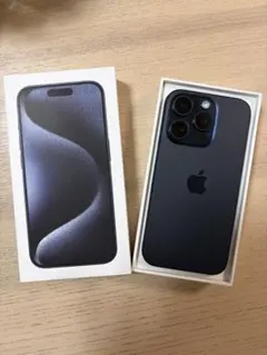 Apple iPhone 15 Pro 256GB ブルーチタニウム 本体