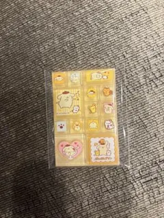 サンリオトレーディングミニタイルシール ポムポムプリン　タイルシール　プリン