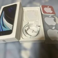 Apple iPhone SE 64GB White 空箱 付属品