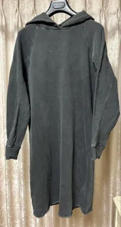 JAMES PERSE ダークグレー フード付きドレス サイズ0
